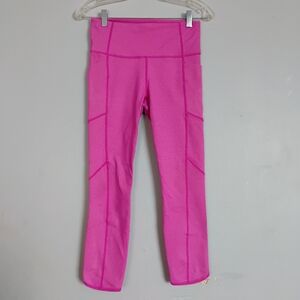 Athleta Pink Women's Size S Mid-Calf Capri Legging Yoga Activewear Pants